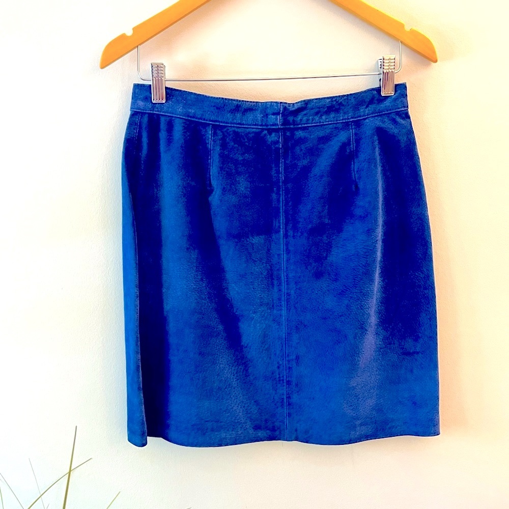 Vintage Suede skirt 💙